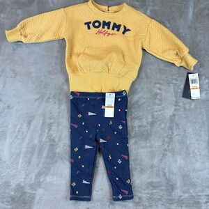 NWT Tommy Hilfiger 12 Month Baby Girl Outfit Sporty